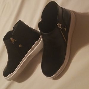 Women's  Liz Claiborne  black lowcut boots, size 7 M